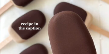4-ingredient Healthy Banana Peanut Butter “Magnums”🤩 | SELFISH WORLD