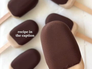 4-ingredient Healthy Banana Peanut Butter “Magnums”🤩 | SELFISH WORLD