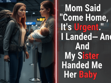 Mom Said ‘Come Home, It’s Urgent.’ I Landed—And My Sister Handed Me Her Baby