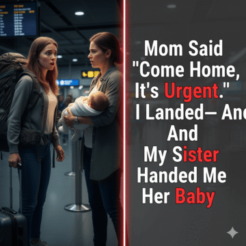 Mom Said ‘Come Home, It’s Urgent.’ I Landed—And My Sister Handed Me Her Baby