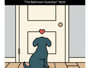 Why Dogs Follow You to the Bathroom: Behavioral Reasons Explained | SELFISH WORLD